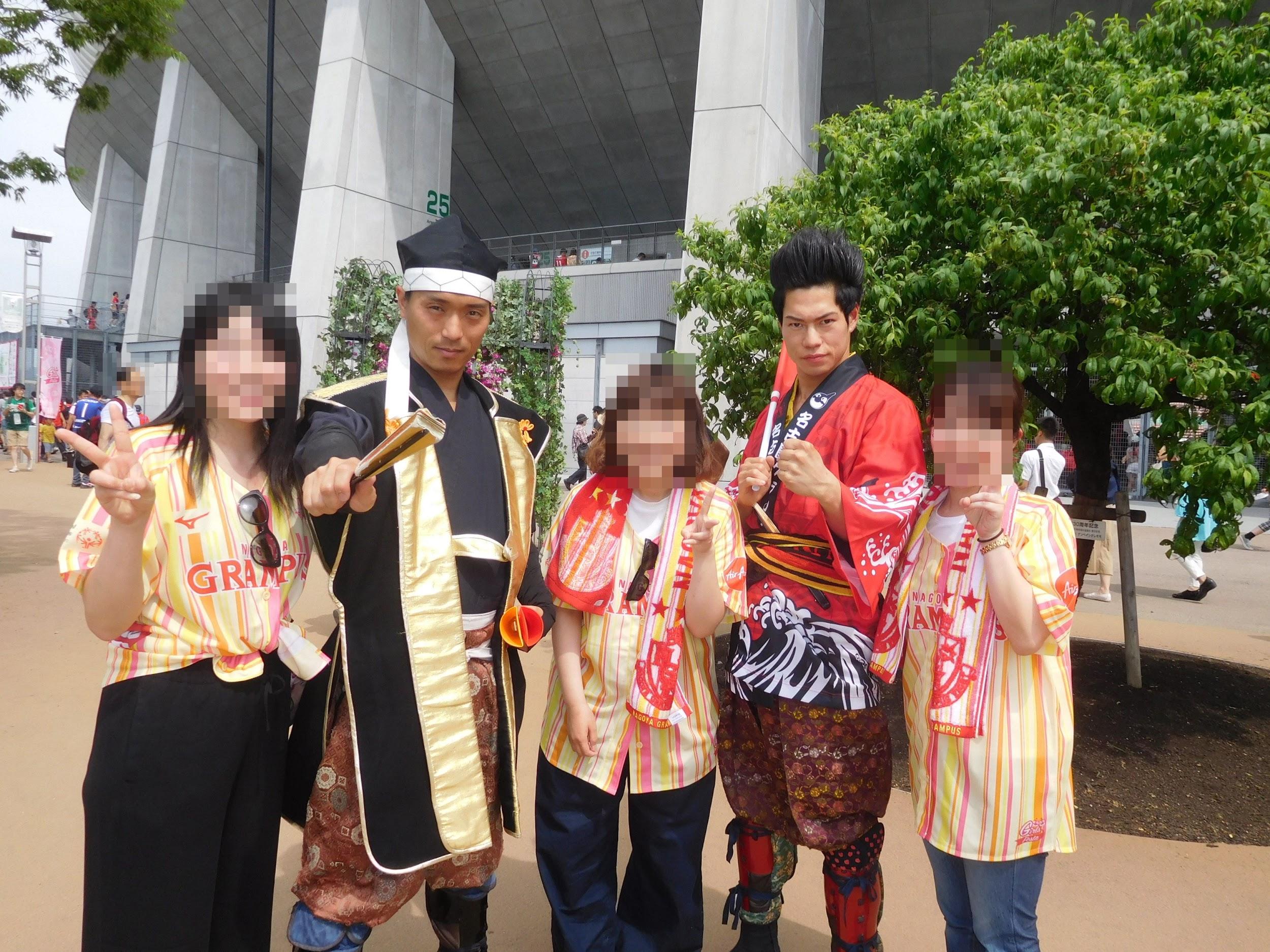 名古屋おもてなし武将隊と遭遇!