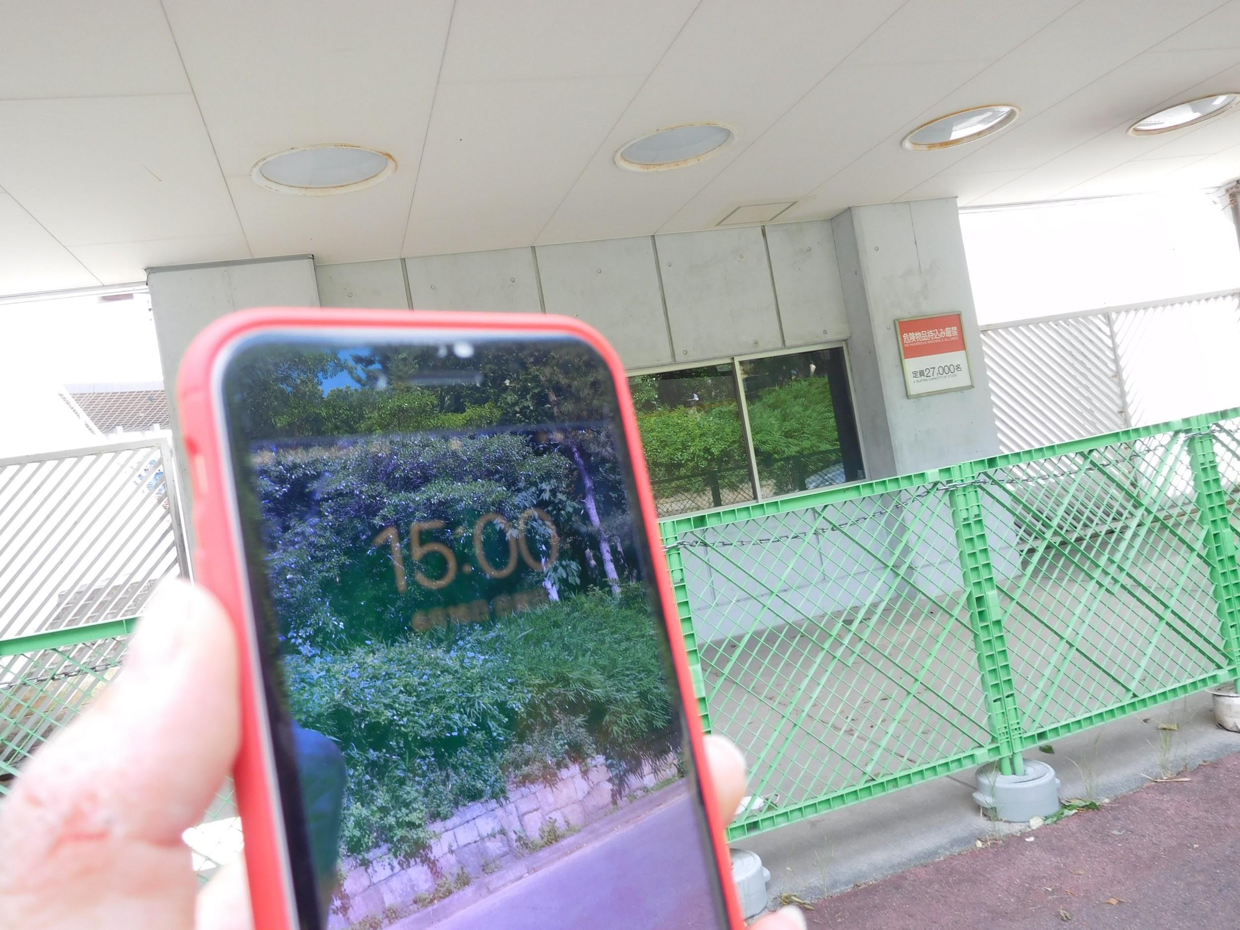 パロマ瑞穂スタジアムビジター入場ゲート