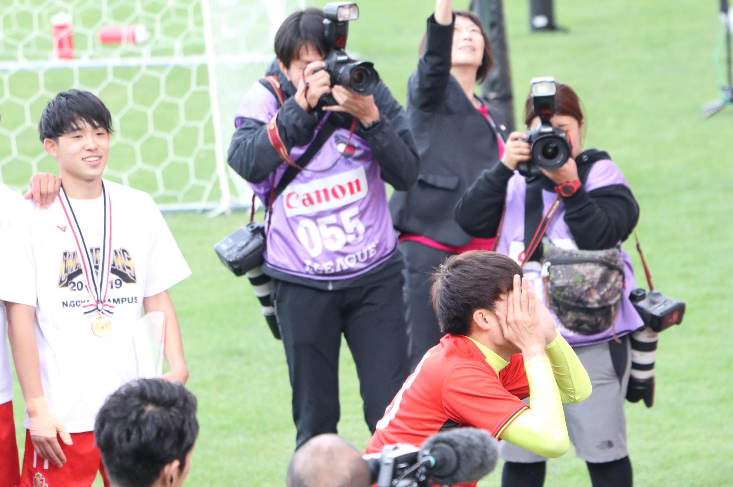 (Jユースカップ 表彰式)