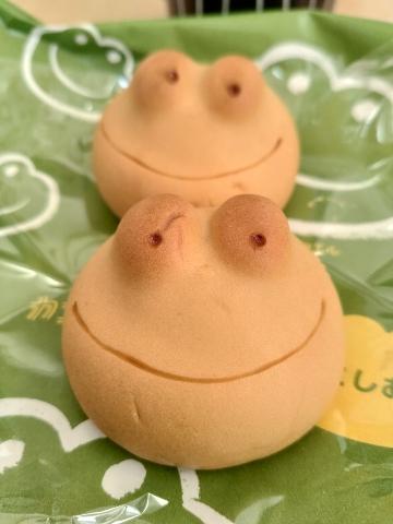 青柳ういろう(青柳総本家) カエルまんじゅう
